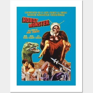 Robot Monster Spanish Poster Posters and Art